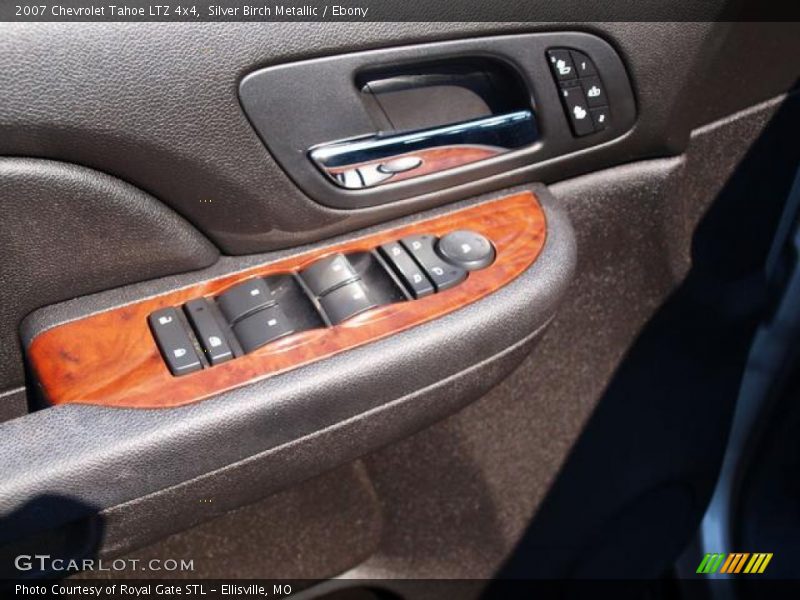 Silver Birch Metallic / Ebony 2007 Chevrolet Tahoe LTZ 4x4
