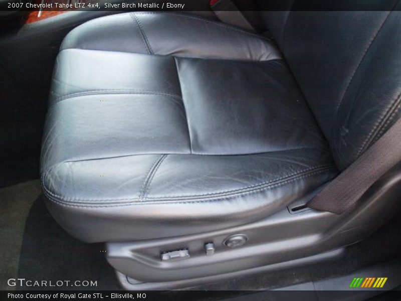 Silver Birch Metallic / Ebony 2007 Chevrolet Tahoe LTZ 4x4