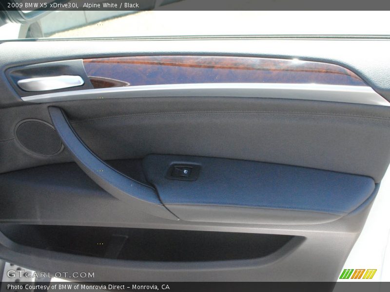 Alpine White / Black 2009 BMW X5 xDrive30i