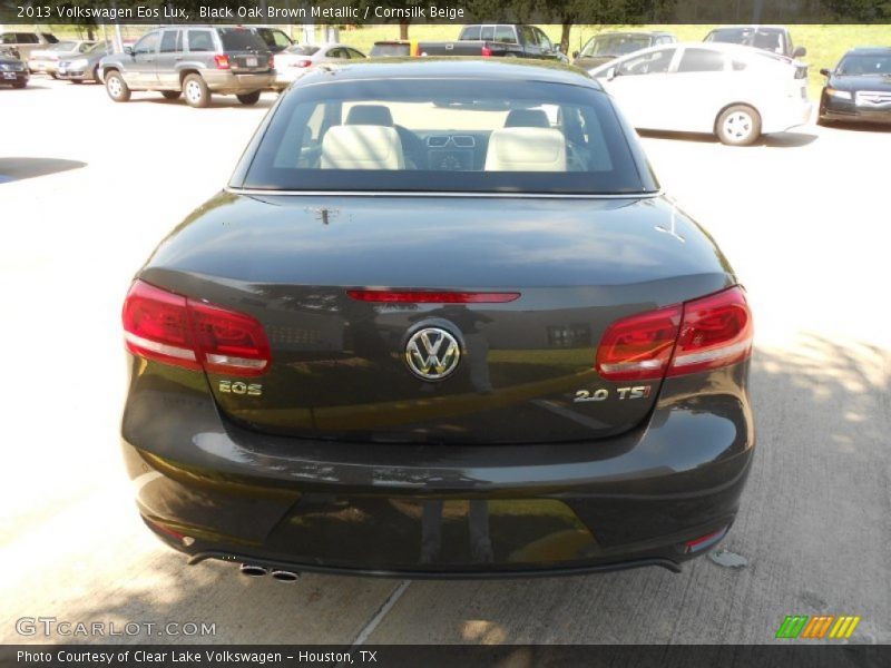 Black Oak Brown Metallic / Cornsilk Beige 2013 Volkswagen Eos Lux