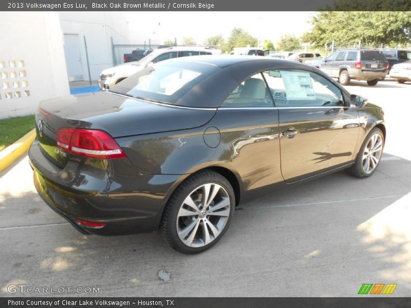 Black Oak Brown Metallic / Cornsilk Beige 2013 Volkswagen Eos Lux