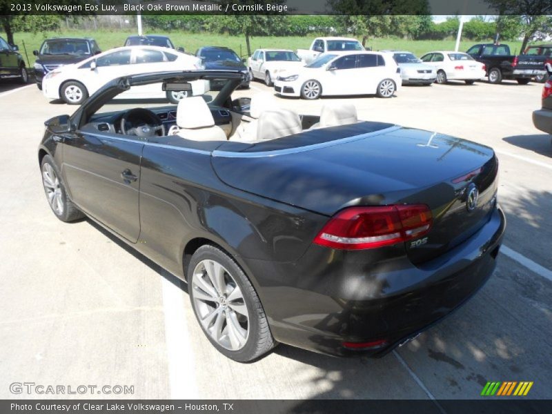 Black Oak Brown Metallic / Cornsilk Beige 2013 Volkswagen Eos Lux