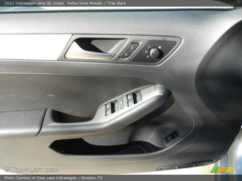 Reflex Silver Metallic / Titan Black 2013 Volkswagen Jetta SEL Sedan