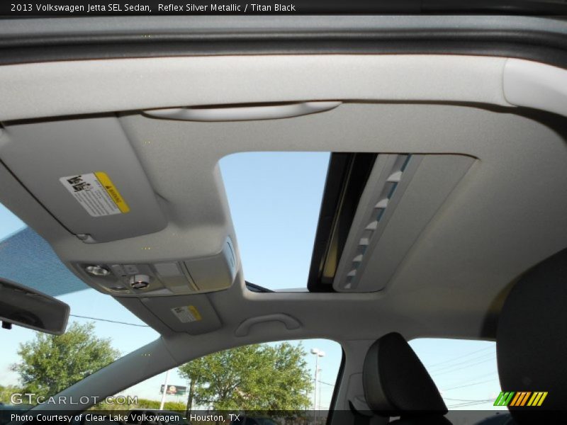 Reflex Silver Metallic / Titan Black 2013 Volkswagen Jetta SEL Sedan