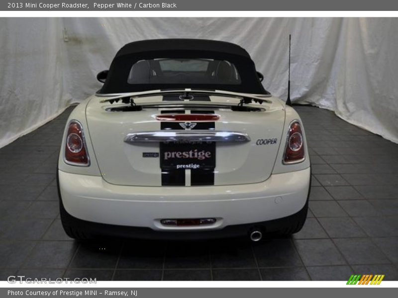 Pepper White / Carbon Black 2013 Mini Cooper Roadster
