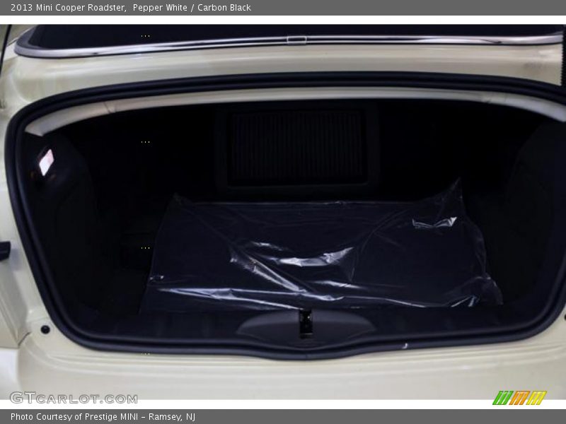 Pepper White / Carbon Black 2013 Mini Cooper Roadster