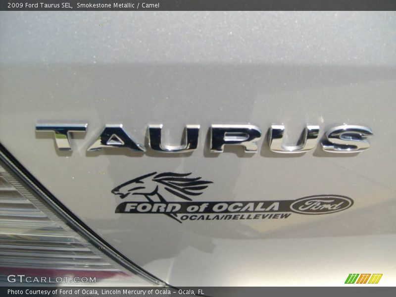 Smokestone Metallic / Camel 2009 Ford Taurus SEL