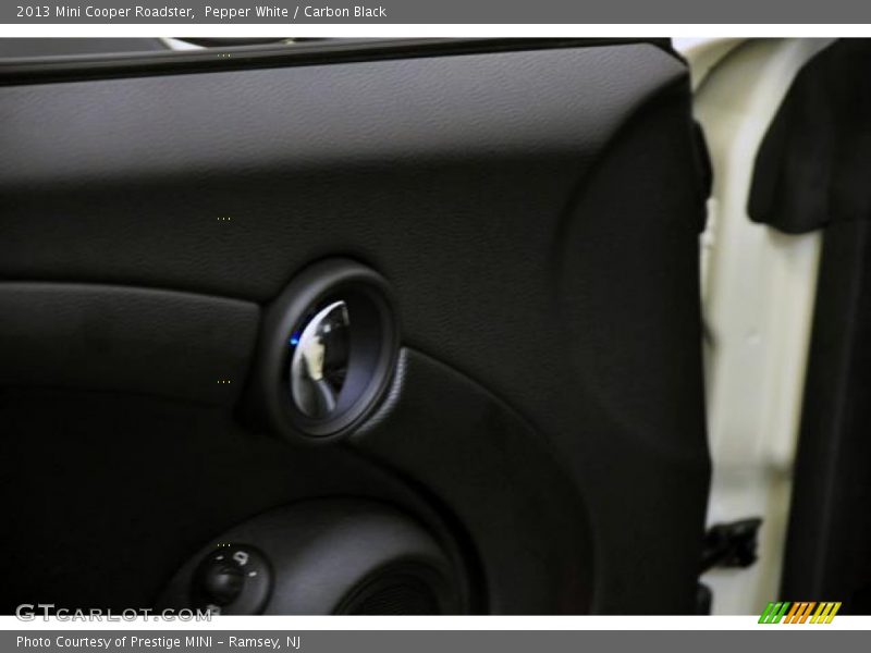 Pepper White / Carbon Black 2013 Mini Cooper Roadster