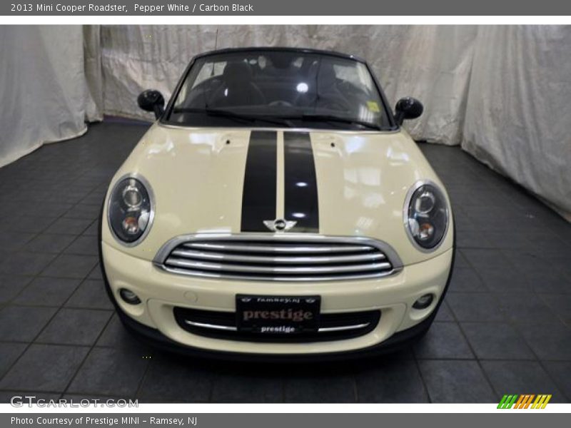 Pepper White / Carbon Black 2013 Mini Cooper Roadster