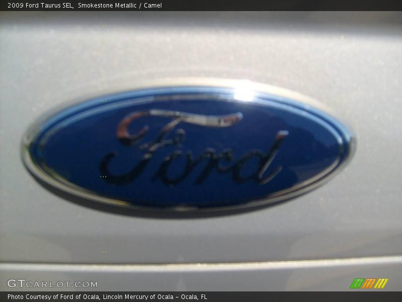 Smokestone Metallic / Camel 2009 Ford Taurus SEL
