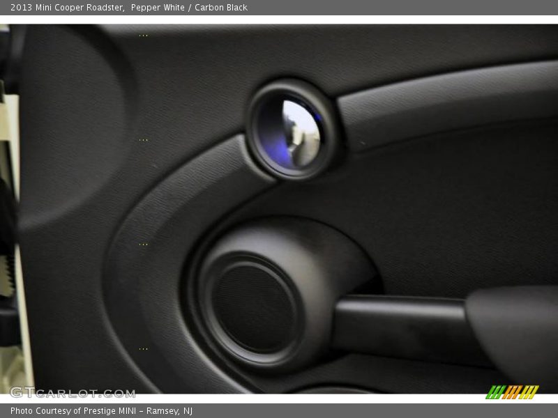 Pepper White / Carbon Black 2013 Mini Cooper Roadster