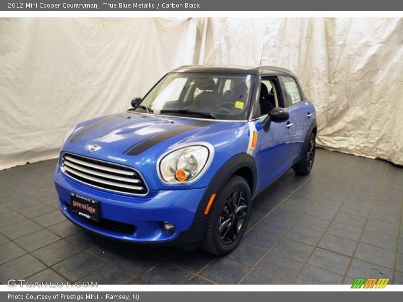 True Blue Metallic / Carbon Black 2012 Mini Cooper Countryman