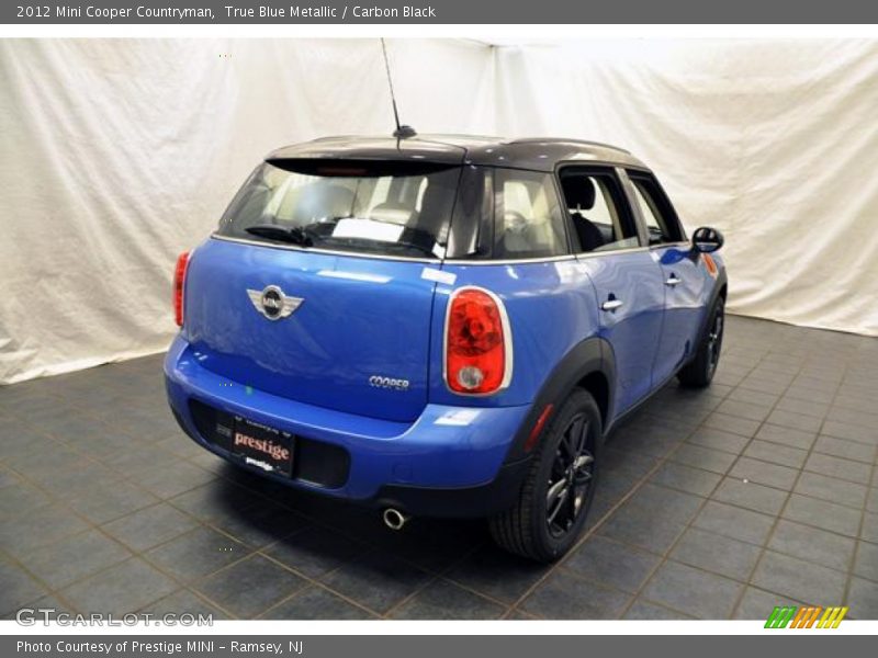 True Blue Metallic / Carbon Black 2012 Mini Cooper Countryman