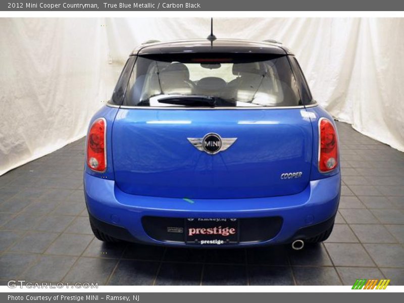 True Blue Metallic / Carbon Black 2012 Mini Cooper Countryman