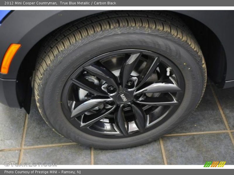 True Blue Metallic / Carbon Black 2012 Mini Cooper Countryman