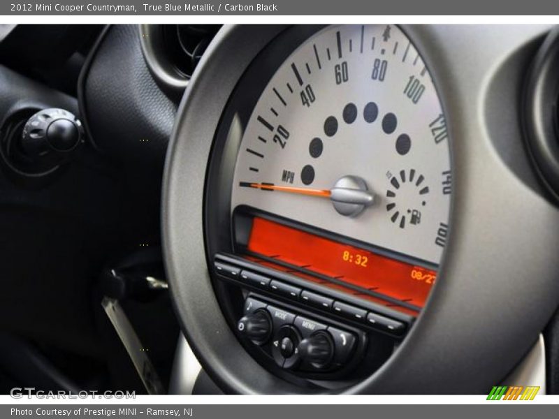 True Blue Metallic / Carbon Black 2012 Mini Cooper Countryman