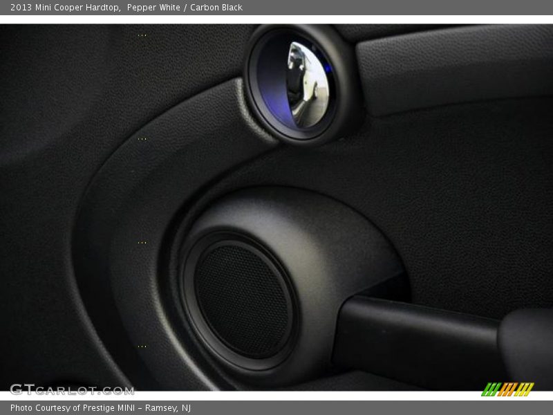 Pepper White / Carbon Black 2013 Mini Cooper Hardtop