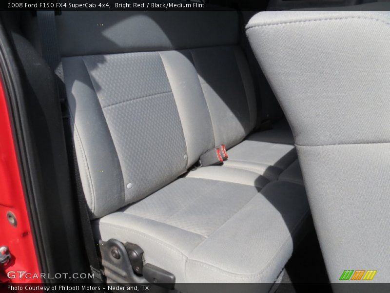 Bright Red / Black/Medium Flint 2008 Ford F150 FX4 SuperCab 4x4