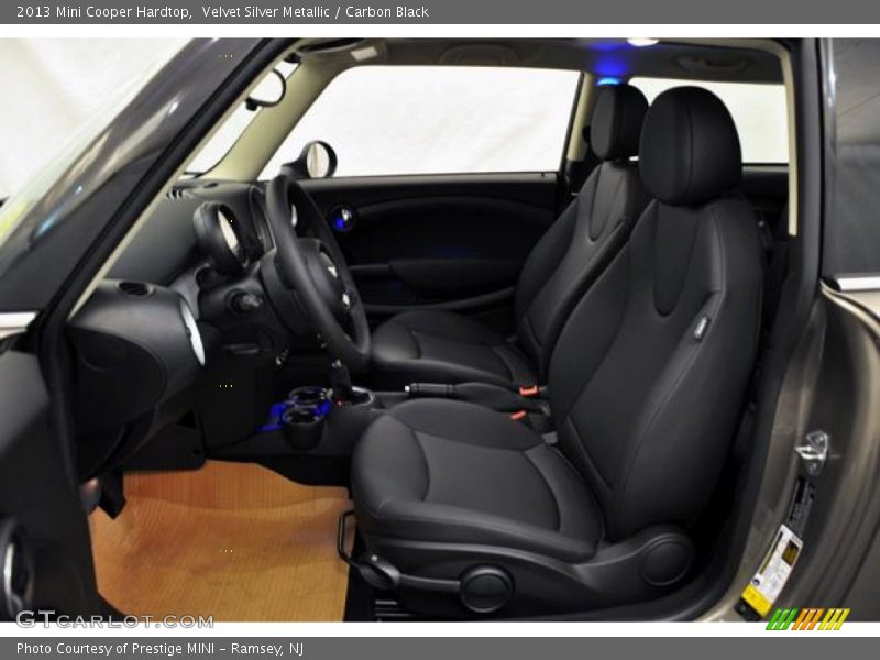 Velvet Silver Metallic / Carbon Black 2013 Mini Cooper Hardtop