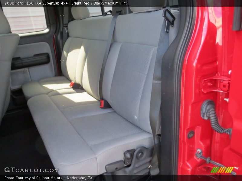 Bright Red / Black/Medium Flint 2008 Ford F150 FX4 SuperCab 4x4