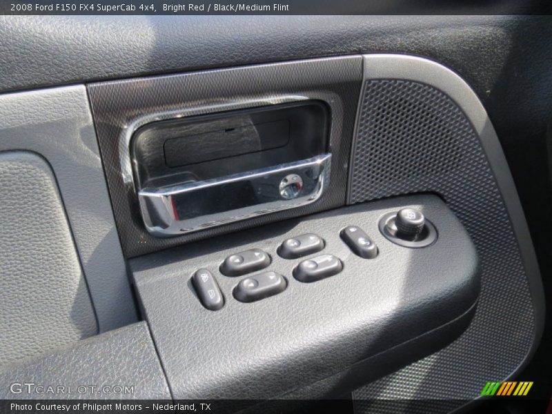 Bright Red / Black/Medium Flint 2008 Ford F150 FX4 SuperCab 4x4