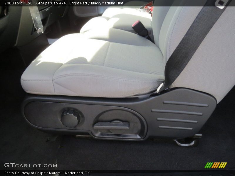 Bright Red / Black/Medium Flint 2008 Ford F150 FX4 SuperCab 4x4