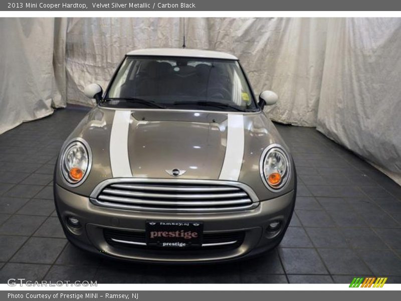 Velvet Silver Metallic / Carbon Black 2013 Mini Cooper Hardtop