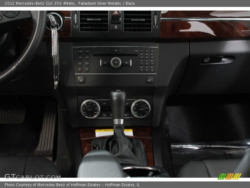 Palladium Silver Metallic / Black 2012 Mercedes-Benz GLK 350 4Matic