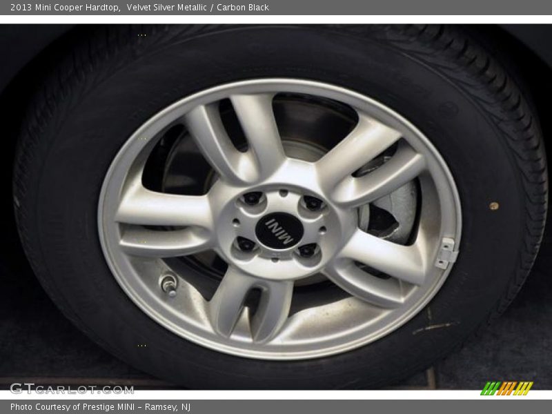 Velvet Silver Metallic / Carbon Black 2013 Mini Cooper Hardtop