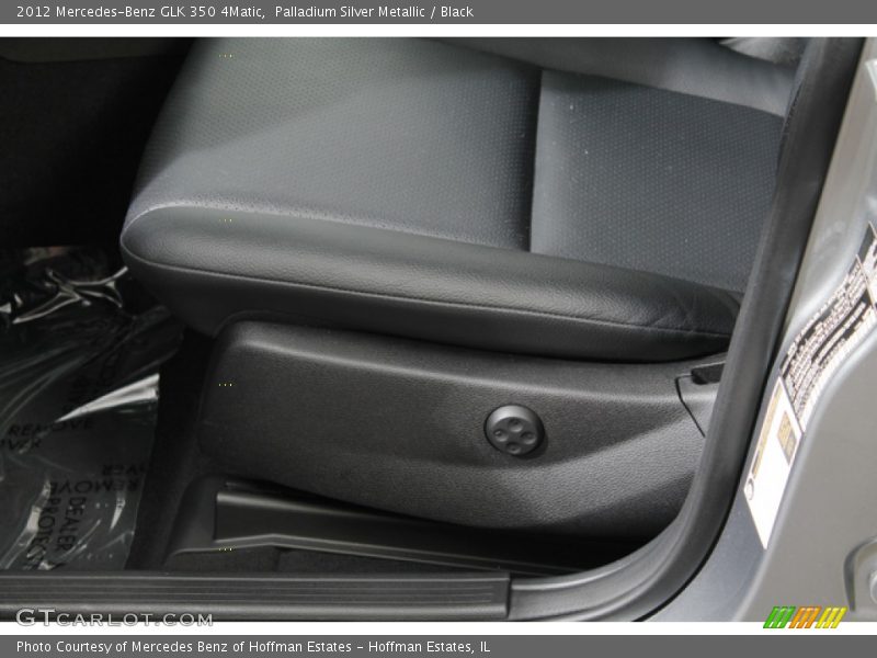 Palladium Silver Metallic / Black 2012 Mercedes-Benz GLK 350 4Matic