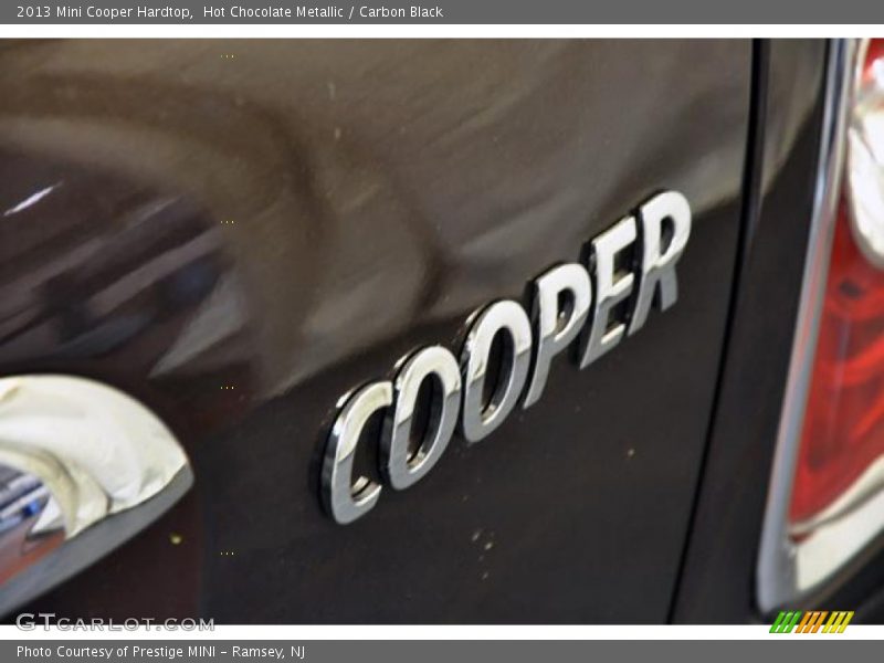 Hot Chocolate Metallic / Carbon Black 2013 Mini Cooper Hardtop
