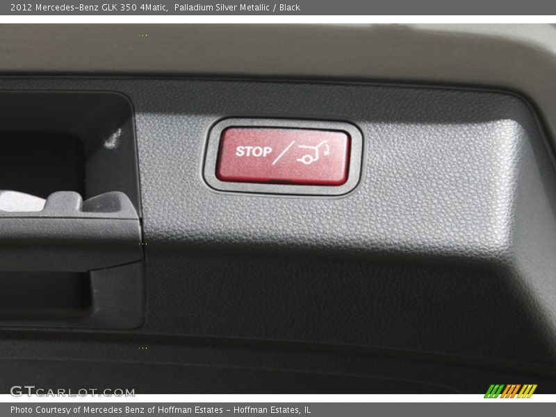 Palladium Silver Metallic / Black 2012 Mercedes-Benz GLK 350 4Matic
