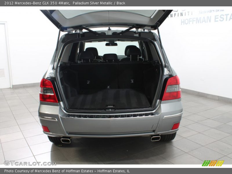 Palladium Silver Metallic / Black 2012 Mercedes-Benz GLK 350 4Matic