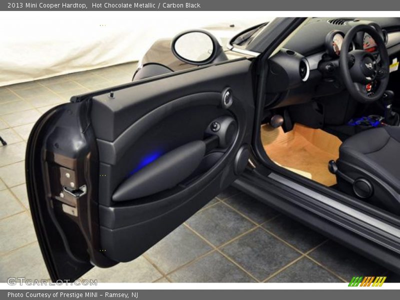 Hot Chocolate Metallic / Carbon Black 2013 Mini Cooper Hardtop