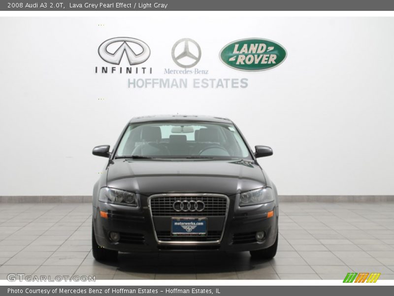 Lava Grey Pearl Effect / Light Gray 2008 Audi A3 2.0T