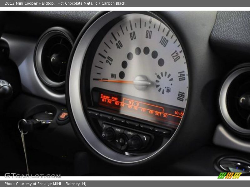 Hot Chocolate Metallic / Carbon Black 2013 Mini Cooper Hardtop
