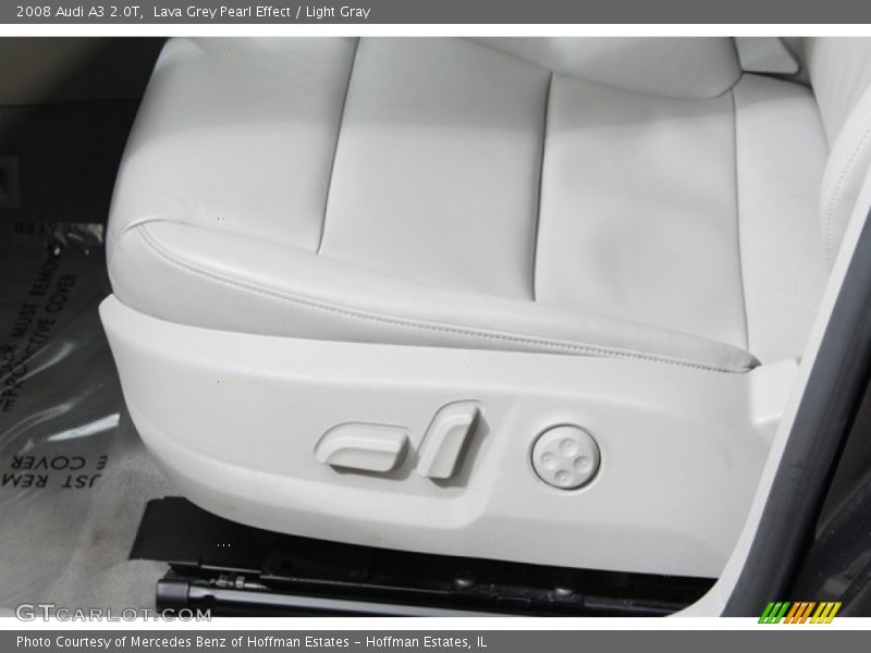 Lava Grey Pearl Effect / Light Gray 2008 Audi A3 2.0T