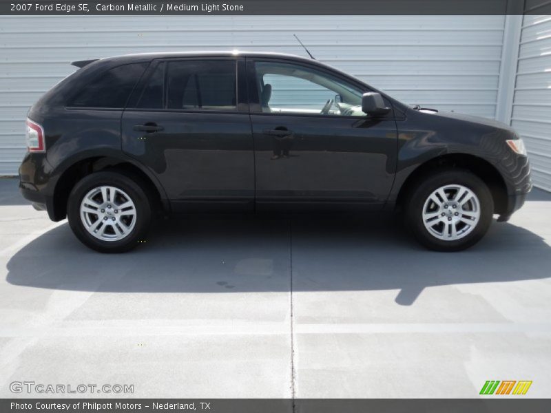 Carbon Metallic / Medium Light Stone 2007 Ford Edge SE
