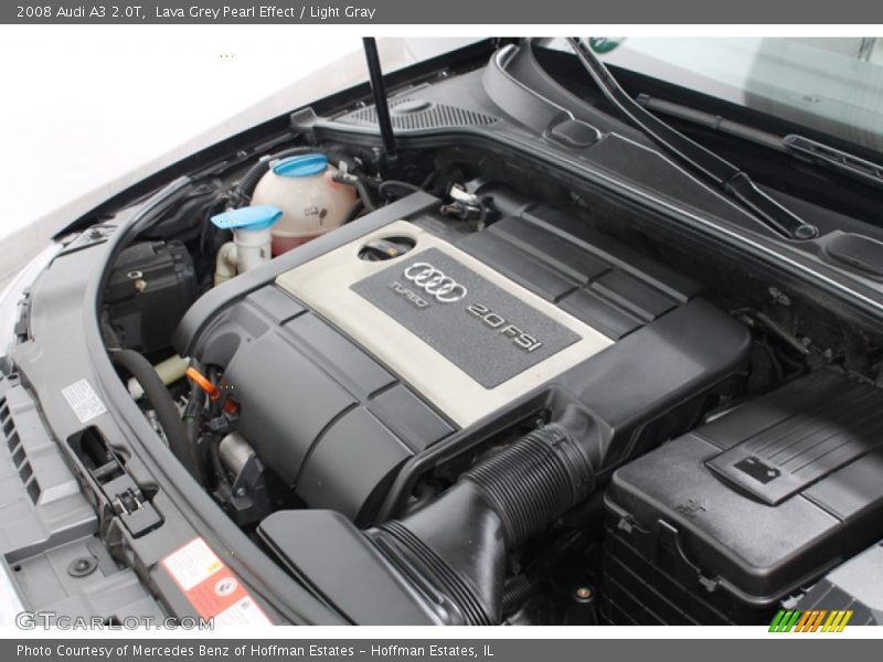  2008 A3 2.0T Engine - 2.0 Liter FSI Turbocharged DOHC 16-Valve VVT 4 Cylinder