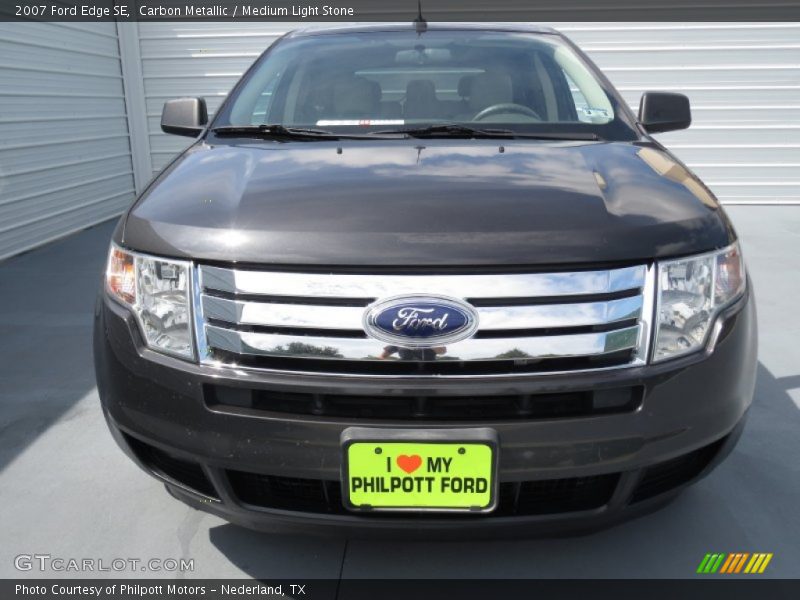 Carbon Metallic / Medium Light Stone 2007 Ford Edge SE