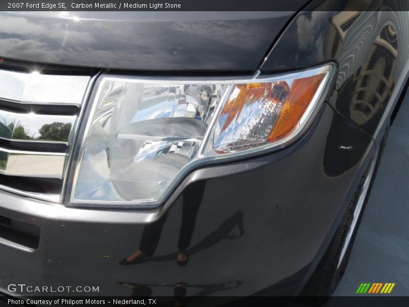 Carbon Metallic / Medium Light Stone 2007 Ford Edge SE