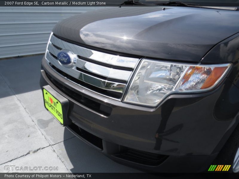 Carbon Metallic / Medium Light Stone 2007 Ford Edge SE