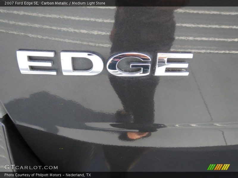 Carbon Metallic / Medium Light Stone 2007 Ford Edge SE