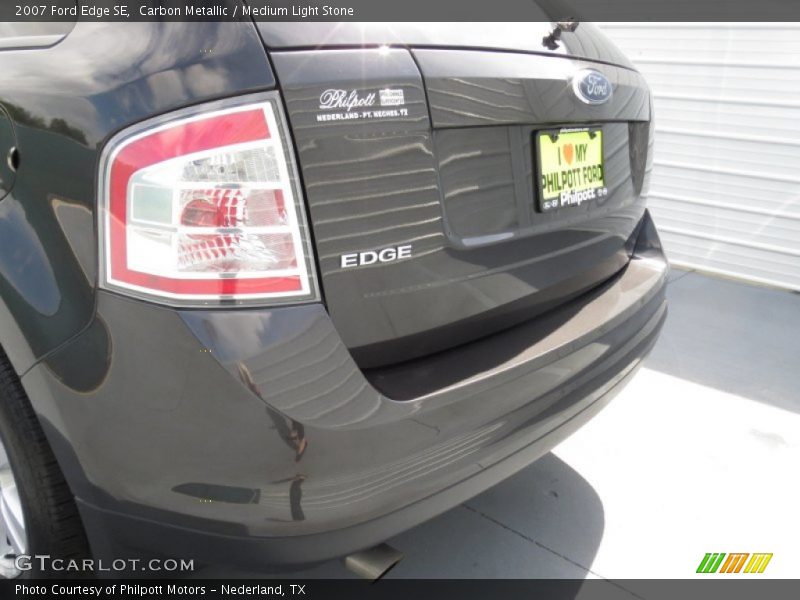 Carbon Metallic / Medium Light Stone 2007 Ford Edge SE