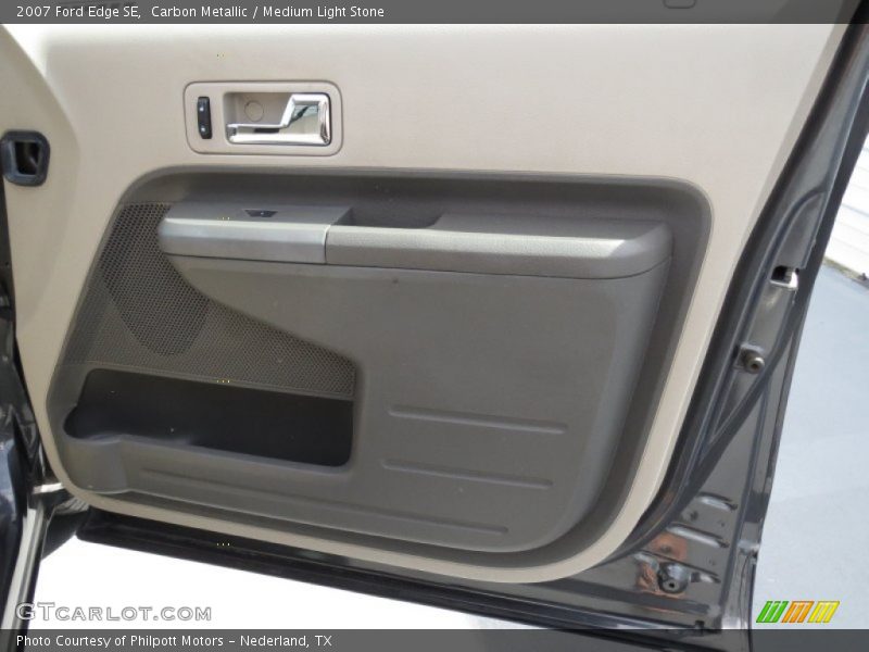 Carbon Metallic / Medium Light Stone 2007 Ford Edge SE