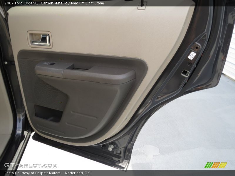Carbon Metallic / Medium Light Stone 2007 Ford Edge SE