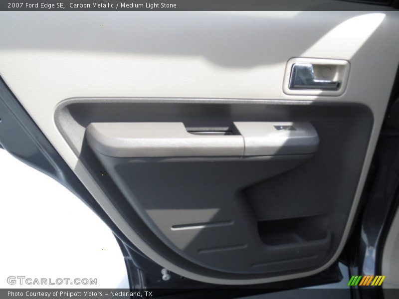 Carbon Metallic / Medium Light Stone 2007 Ford Edge SE