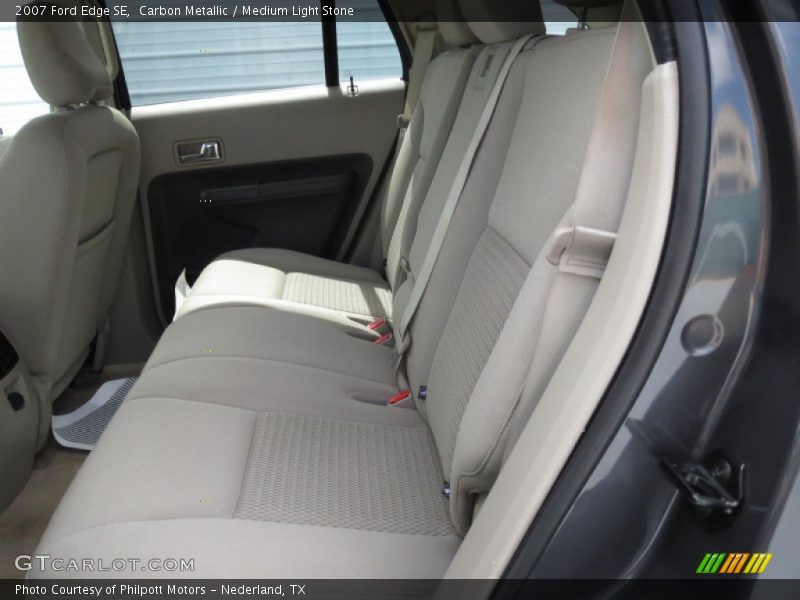 Carbon Metallic / Medium Light Stone 2007 Ford Edge SE