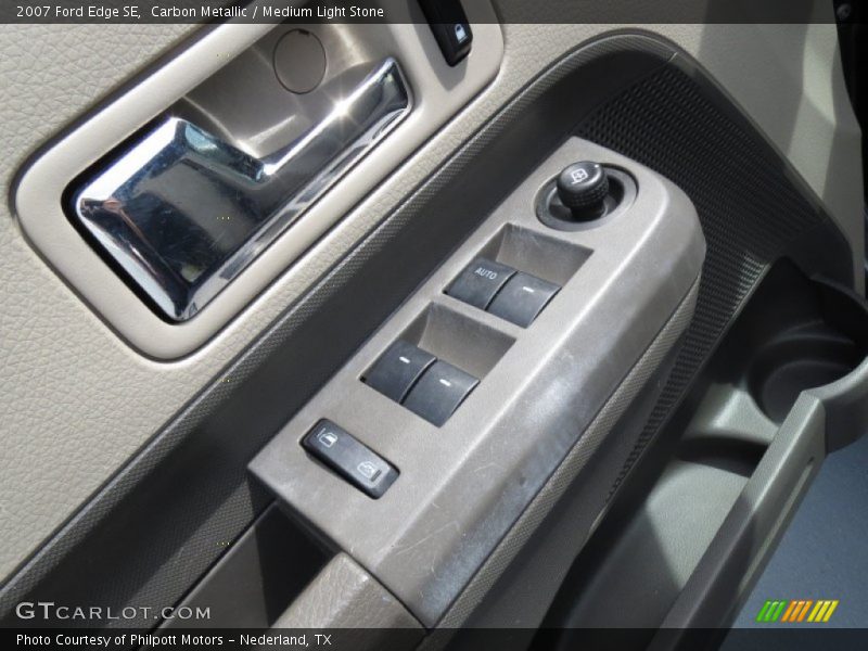 Carbon Metallic / Medium Light Stone 2007 Ford Edge SE