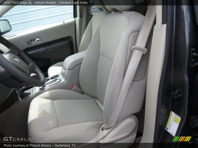 Carbon Metallic / Medium Light Stone 2007 Ford Edge SE